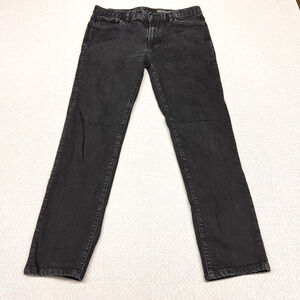 Outerknown Jeans Mens 33x32 Black Denim SEA Ambassador Straight Casual